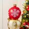 Glitzhome® 36.25" Christmas Resin Stacked Ornament Porch Decor